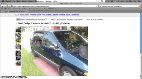 Research, compare, and save listings, or contact sellers directly from 10,000 vehicles in Miami, FL. . Miami craigslist cars